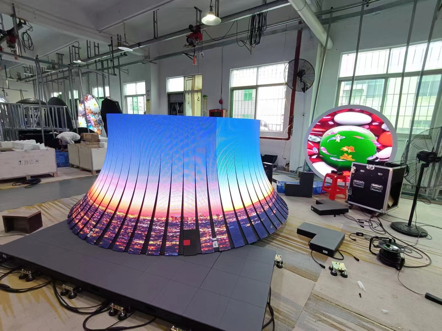 ZHANXIN Can Make Any Shape's Led Display