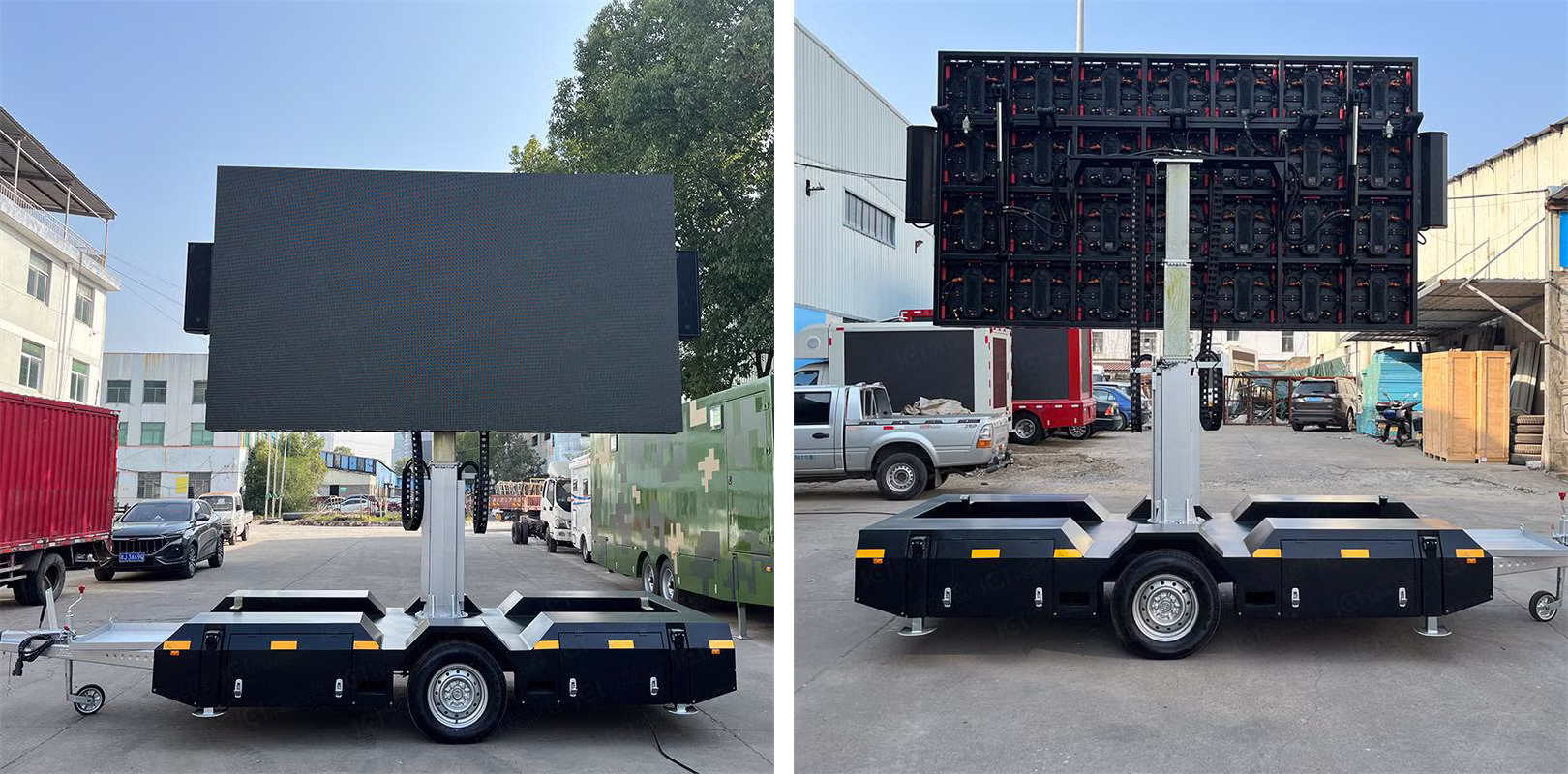 Mobile led trailer key02