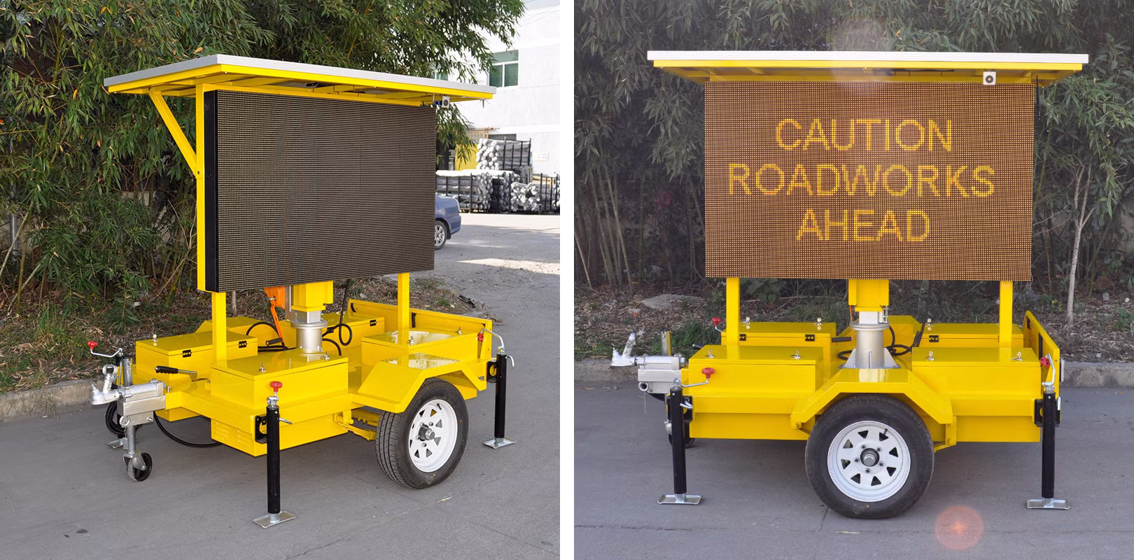 Mobile traffic guidance display vehicle key03