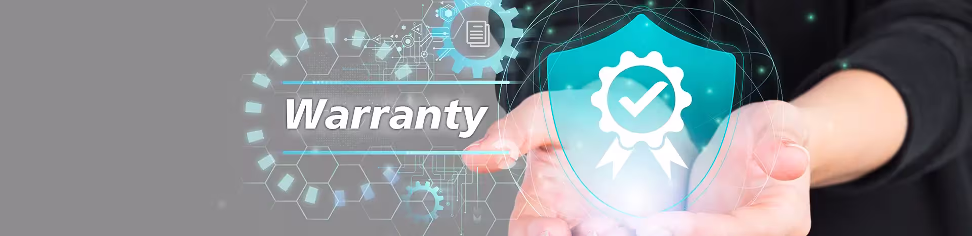 Warranty banner